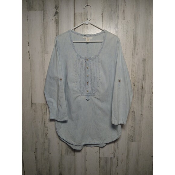 Levi's Chambray Top Tunic Size Small Women’s - Picture 1 of 6